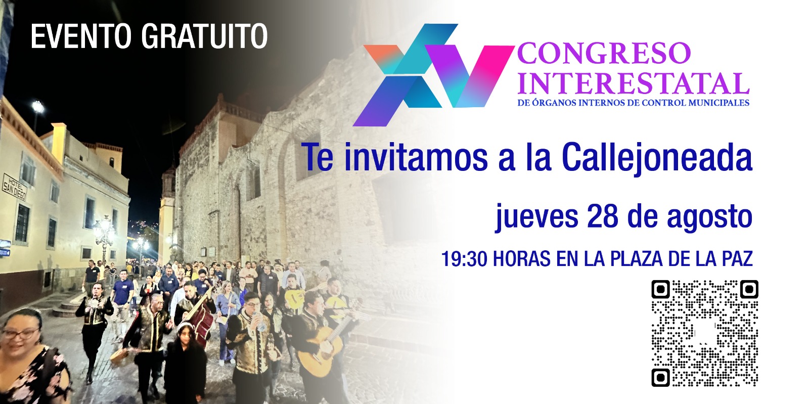 Callejoneada - Evento Gratuito del Congreso Interestatal